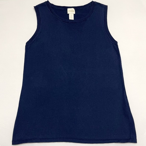CHICO’S Sleeveless Sweater Knit Tank Top - Picture 2 of 7